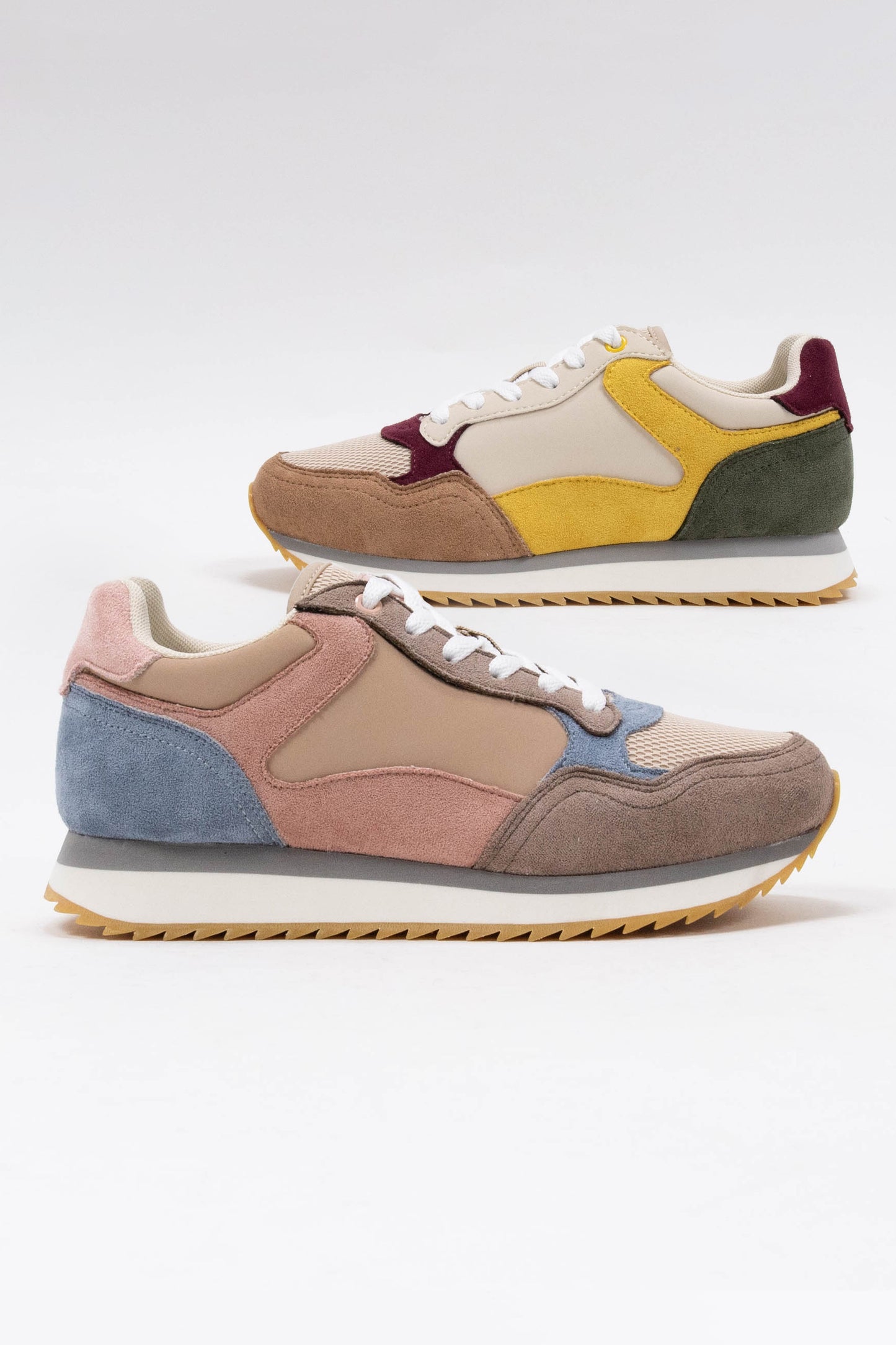 Cosmo Multi Color Block Sneaker