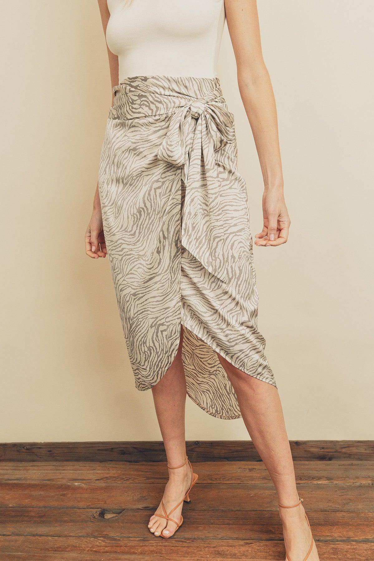 SERAFINA WRAP SKIRT