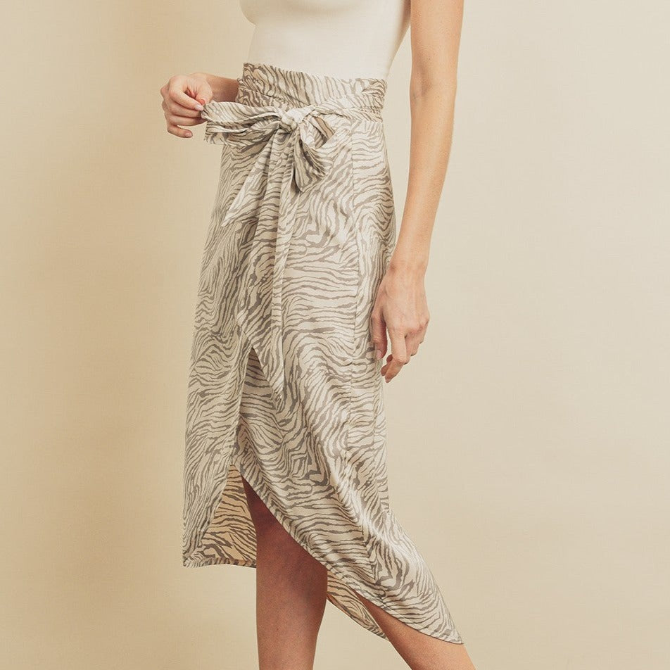 SERAFINA WRAP SKIRT